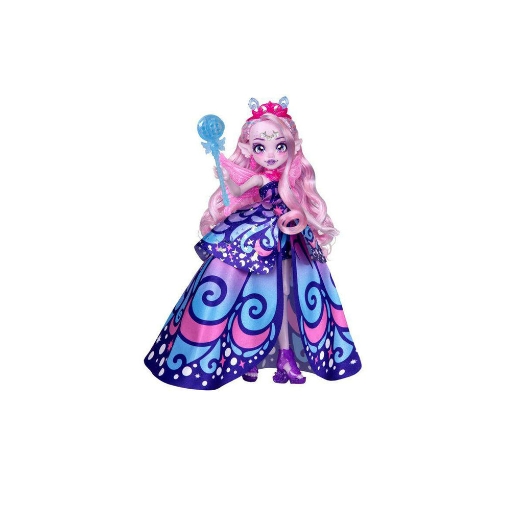Magic Mixies Pixie Supremes Talking Magic Mirror - Luna The Butterfly Pixie Supreme 10.5" Fashion Doll Gift Bundled Set