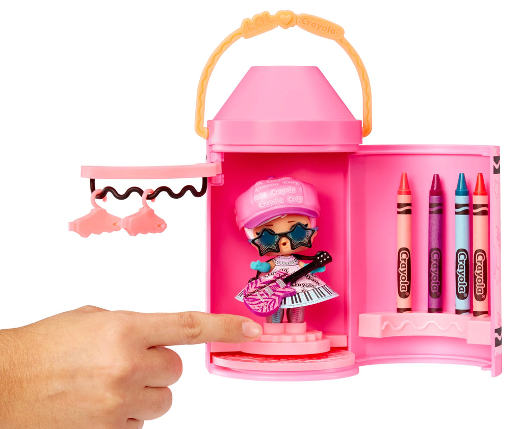 LOL Surprise Crayola Color Me Studio and Crayola Tots Increditoyz Bundled Set