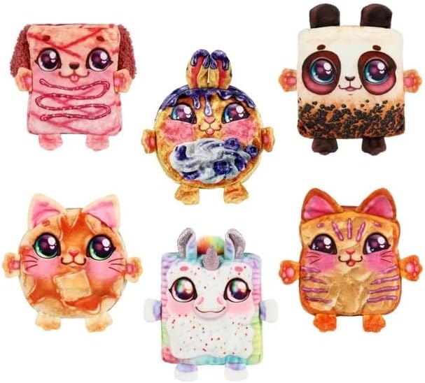 Cookeez Makery Toasty Treatz Mini Squishy Friendz Bundled Set