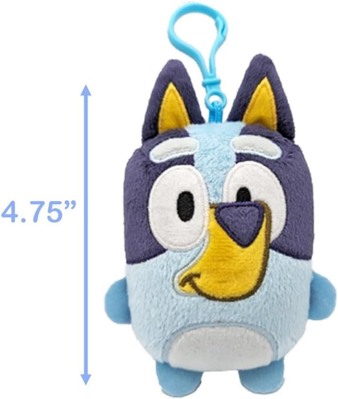 Bluey Plush 2-Pack (Bingo And Snickers) With Bluey Lanyard Bundled Gift Set