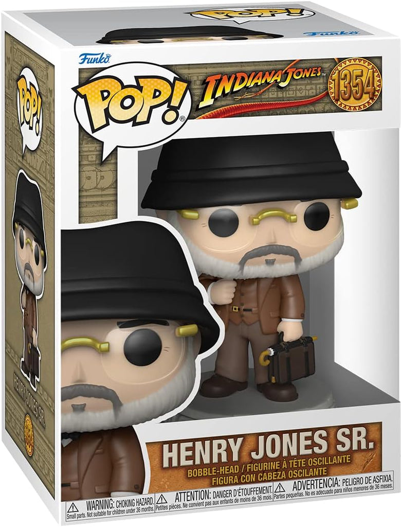 Funko POP! Movies: Indiana Jones - Henry Jones Sr - Collectable Vinyl Figure - Gift Idea - Official Merchandise - for Kids & Adults - Movies Fans - Model Figure for Collectors and Display