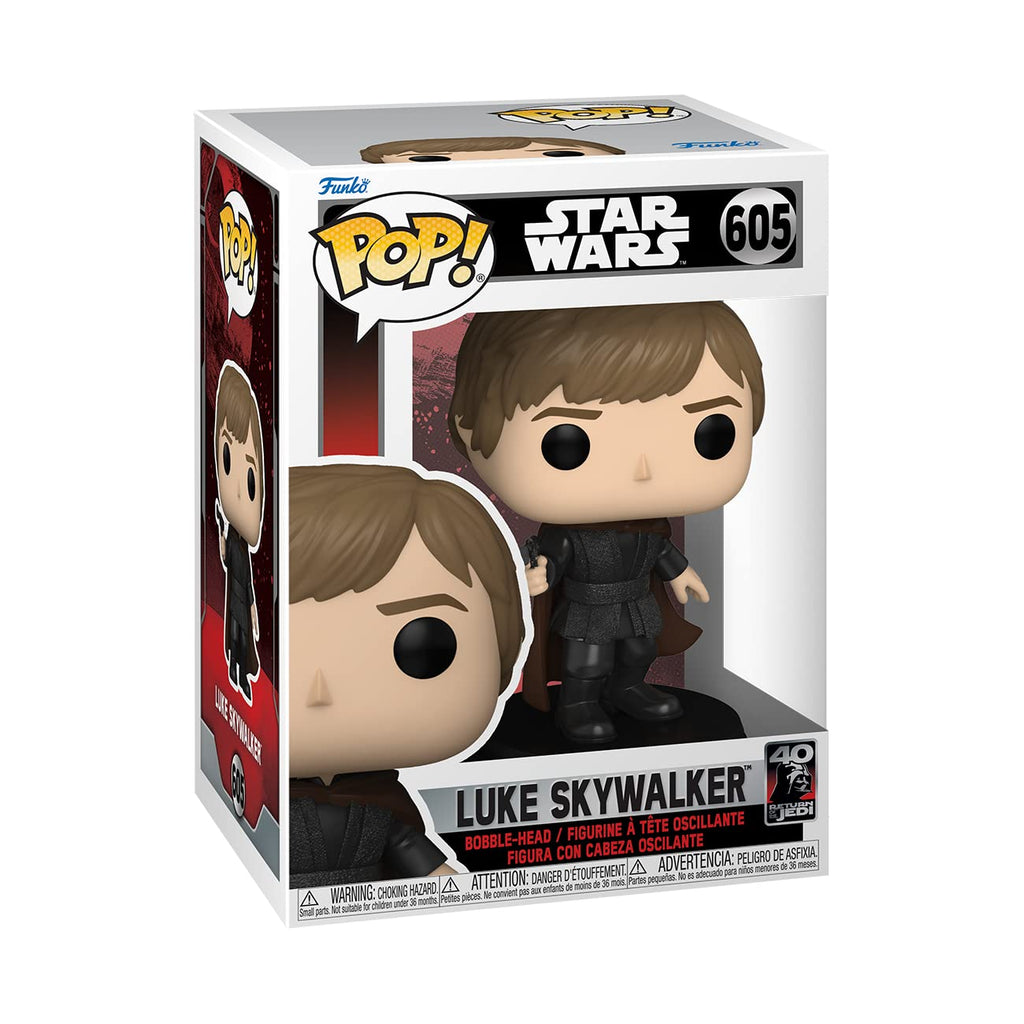 Funko POP! Star Wars: Return of the Jedi 40th Anniversary 3-Pack Bundled Set - Darth Vader, Luke Skywalker, Princess Leia