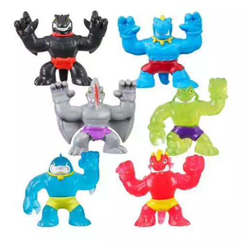 Goo Jit Zu Minis Verses Pack Increditoyz 6 Character Bundled Set