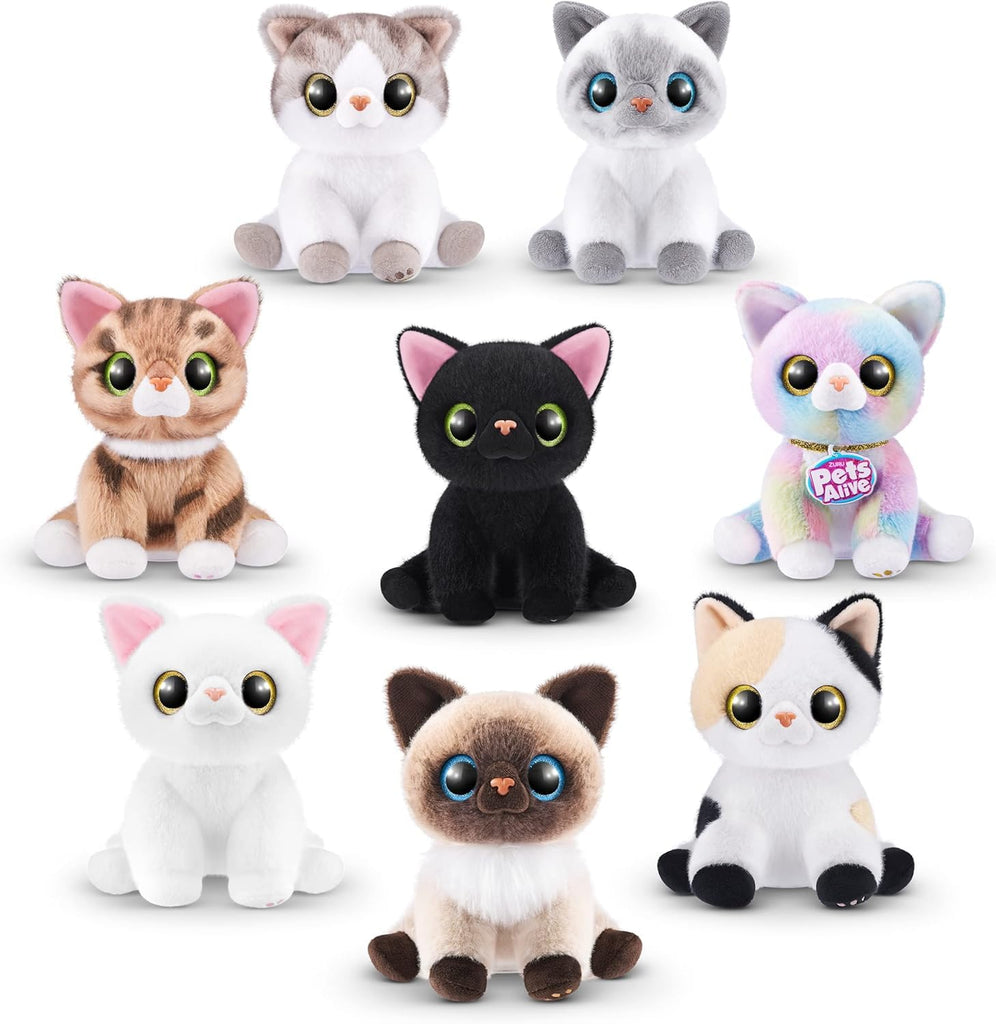 ZURU Pets Alive Smitten Kittens Surprise and 2 Magic Bottles for Dolls Bundled Gift Set