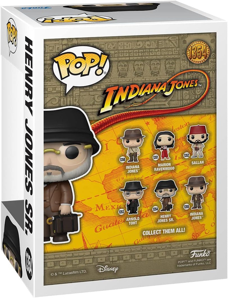 Funko POP! Movies: Indiana Jones - Henry Jones Sr - Collectable Vinyl Figure - Gift Idea - Official Merchandise - for Kids & Adults - Movies Fans - Model Figure for Collectors and Display