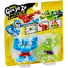 Heroes of Goo Jit Zu Mini Verses Pack Warriors Rock Jaw & Tyro Action Figures