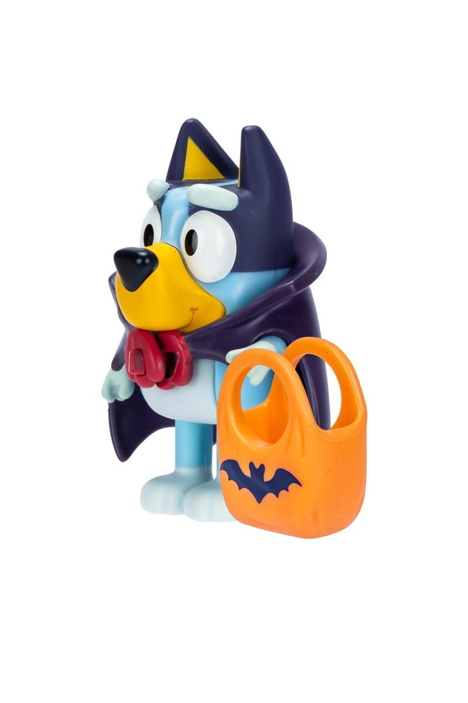 Bluey Halloween Special Booey Collectable Bluey Character Figure With Rubber Bluey Headband and Character Lanyard Bundled Gift Set