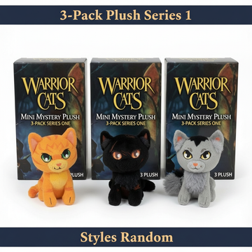 Warrior Cats 3-Pack Plush Series 1 Ribbon Banners